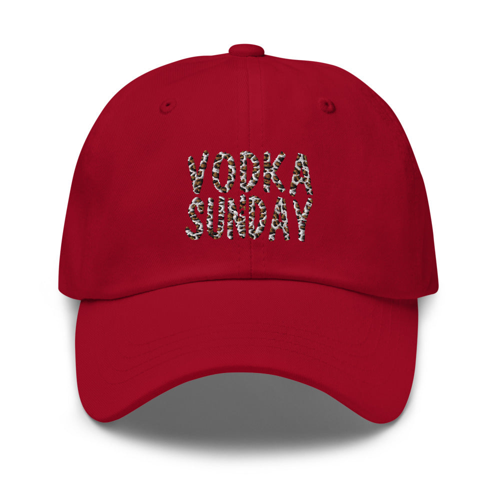 Cheetah Dad Hat