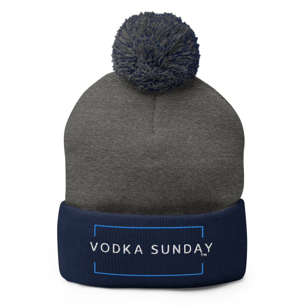 Black beanie logo - Vodka Sunday
