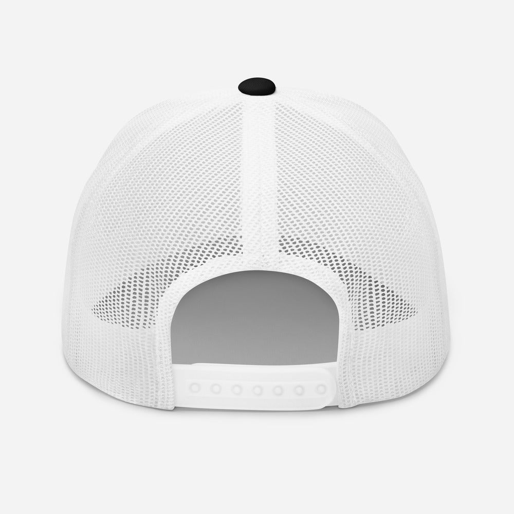Best white Retro trucker hat by Vodka Sunday