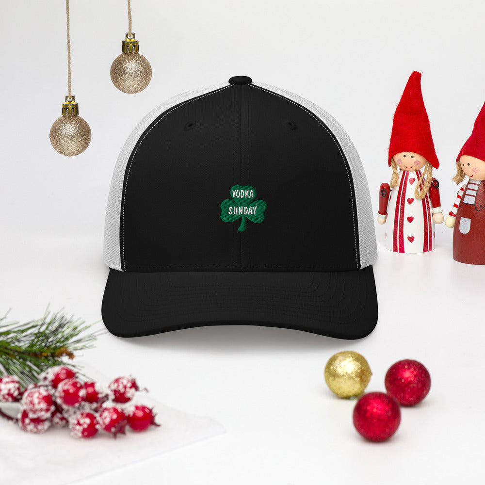 Retro trucker Cap - Retro trucker Hat - Vodka Sunday