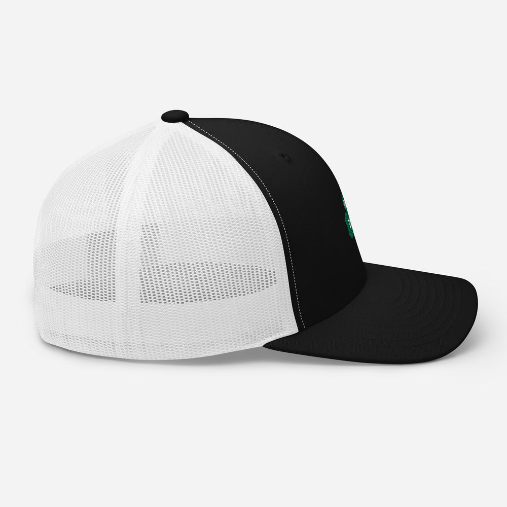 Premium white Retro trucker Cap - Vodka Sunday