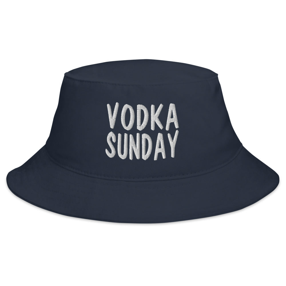 100% Cotton Bucket Hat  - Vodka Sunday
