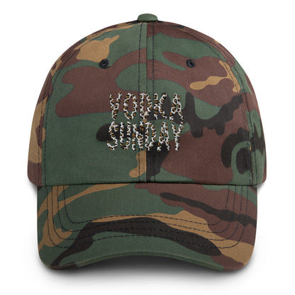 Cheetah Dad Hat