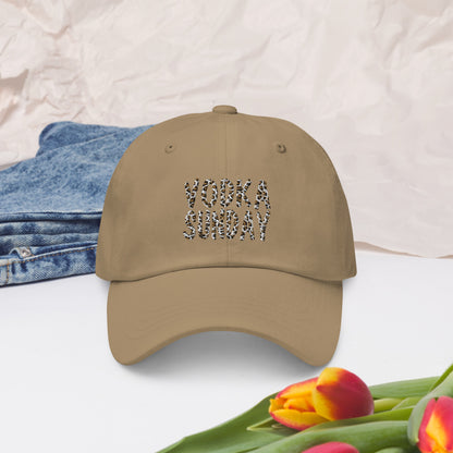 Cheetah Dad Hat