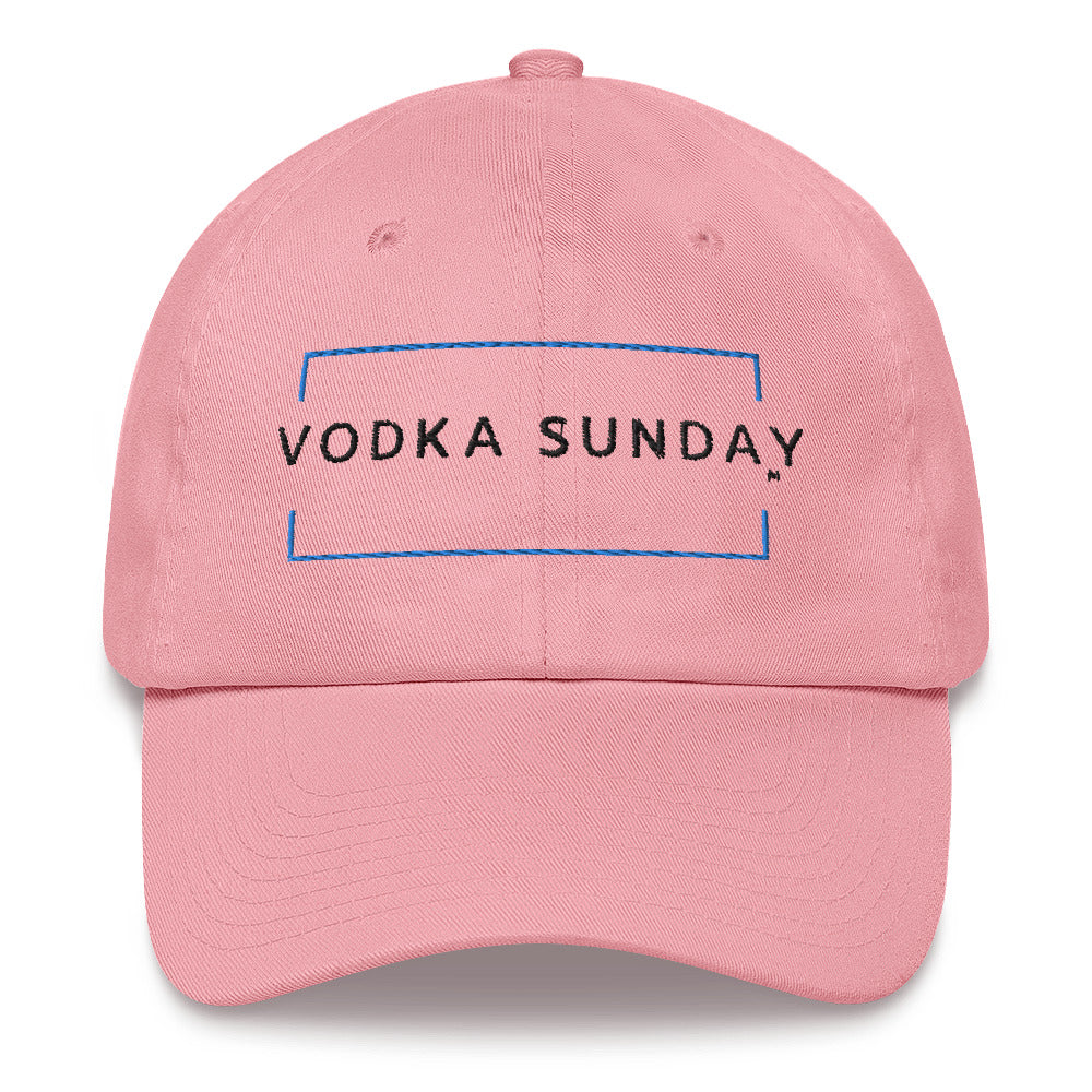 Adjustable Vodka Sunday Dad hat - Vodka Sunday
