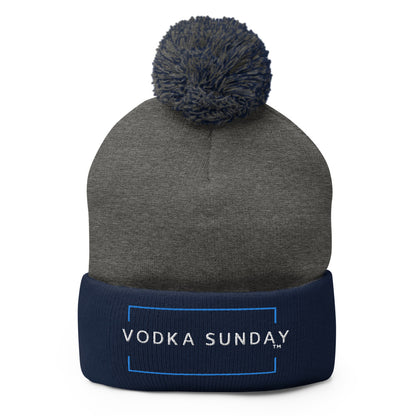  Black beanie logo - Vodka Sunday