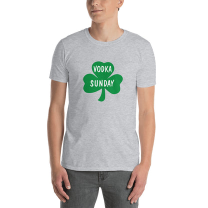 St. Paddy's Day Short Unisex Grey Sleeve - Vodka Sunday