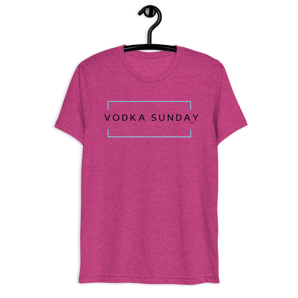 Classic Vodka Sunday Logo Tri-blend T-shrit