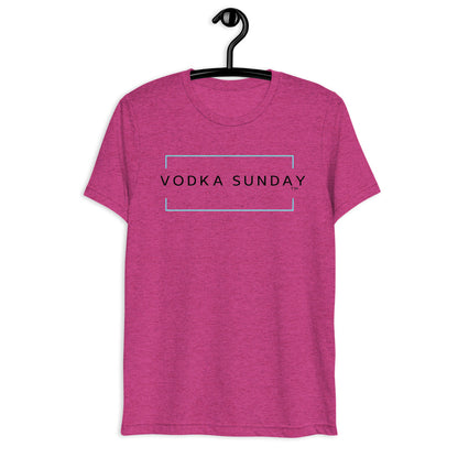 Classic Vodka Sunday Logo Tri-blend T-shrit