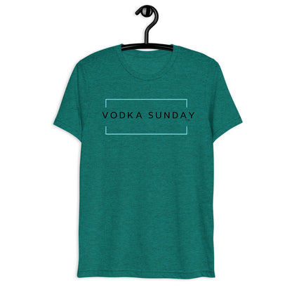 Classic Vodka Sunday Logo Tri-blend T-shrit