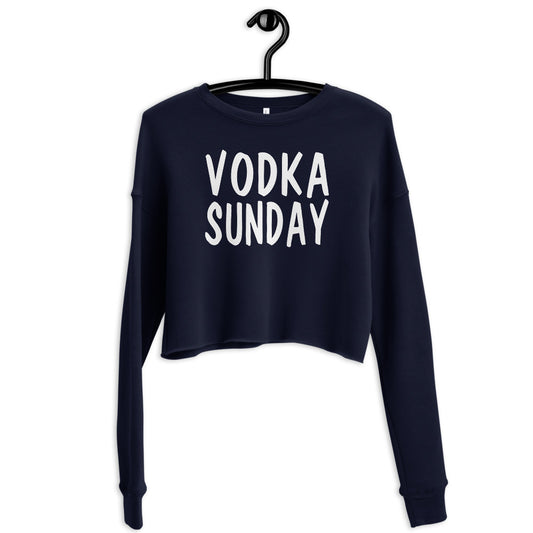 OG Logo Crop Sweatshirt - Vodka Sunday